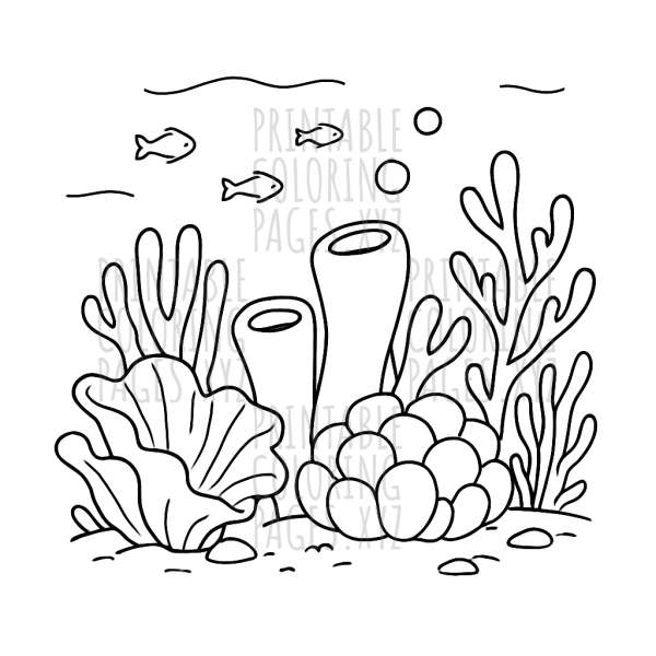 Explore the Vibrant Underwater Coral Reef