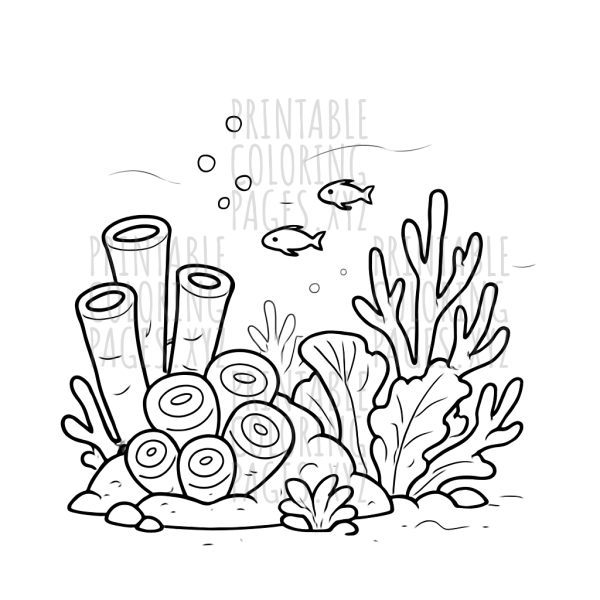 Vibrant Underwater Coral Reef Adventure
