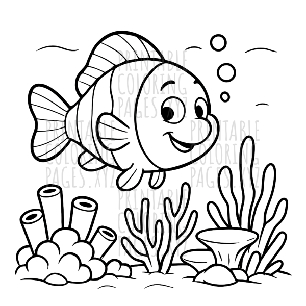 Vibrant Underwater Coral Reef Adventure