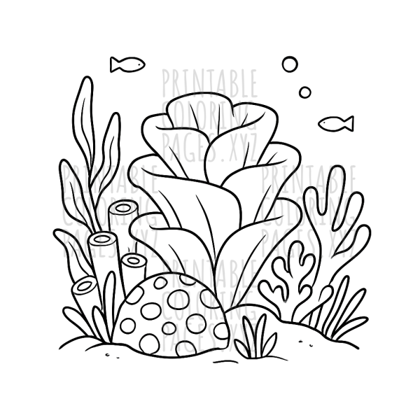 Vibrant Underwater Coral Reef Adventure