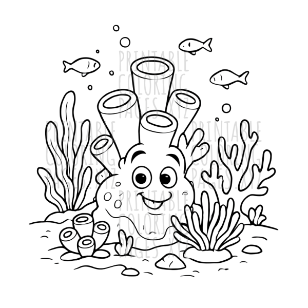 Vibrant Underwater Coral Reef Adventure