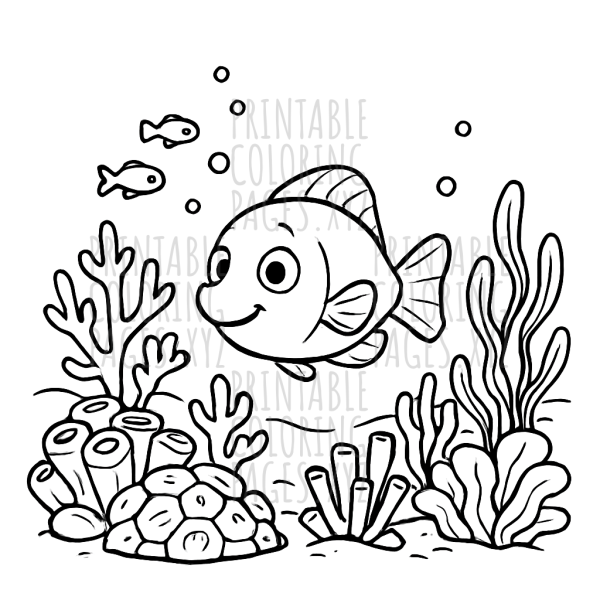 Underwater Coral Reef Adventure