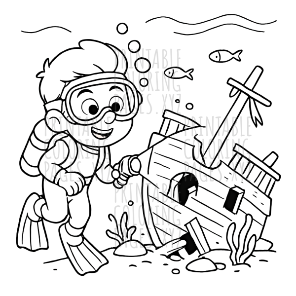 Mystery of the Underwater Shipwreck