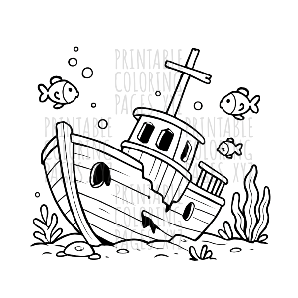 Mystery of the Underwater Shipwreck