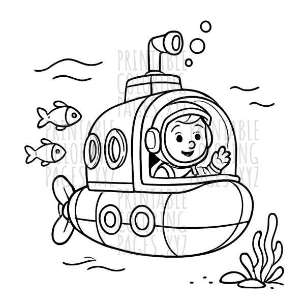 Dive Into an Underwater Submarine Expedition Adventure
