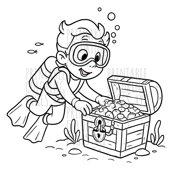 Dive into the Underwater Treasure Chest Adventure