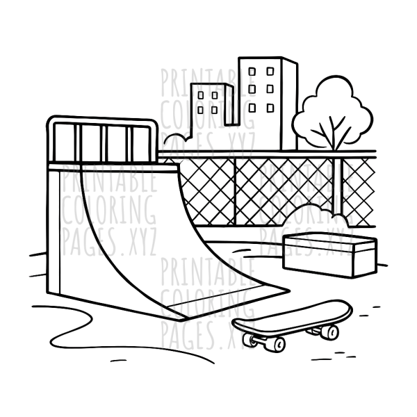 Urban Skate Park Adventure