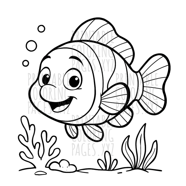 Underwater Adventure with Vibrant Coral Reef Fish