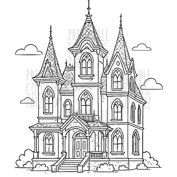 Mystery of the Victorian Gothic Mansion