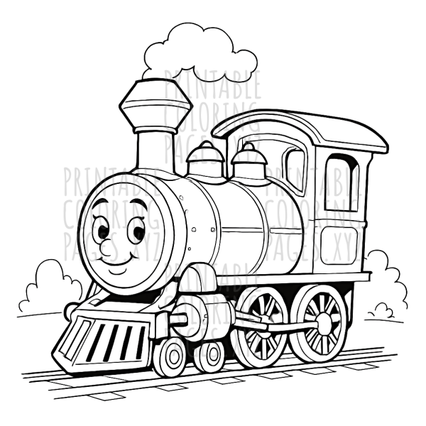 Vintage Victorian Steam Locomotive Adventure