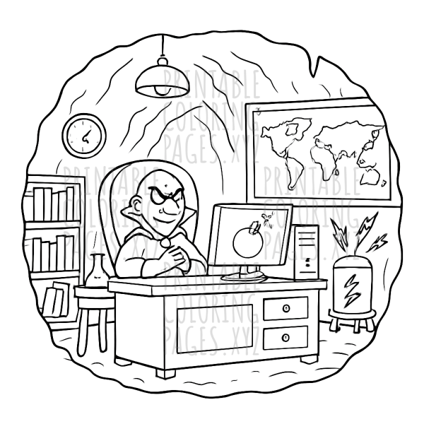 Dark Depths of the Villain Lair