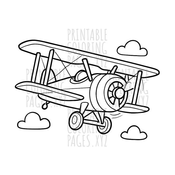 Soaring Vintage Biplane Adventure