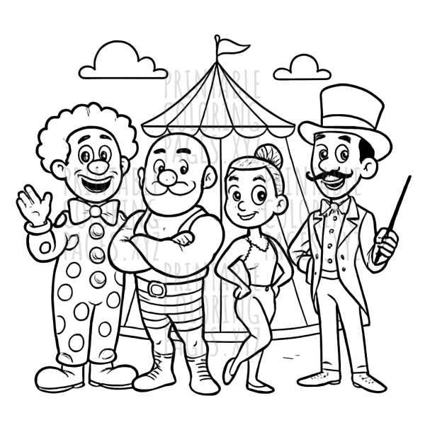 Step Right Up to Vintage Circus Wonders