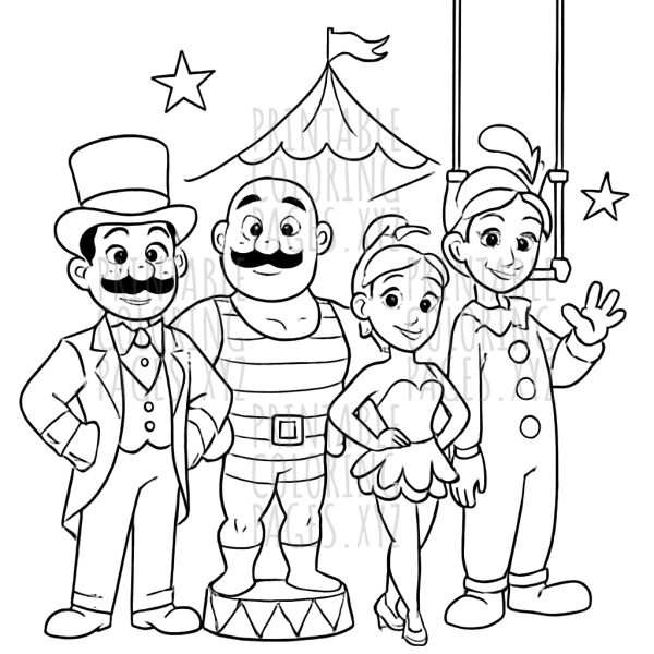Step Right Up to Vintage Circus Magic
