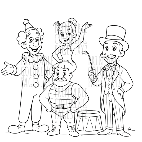 Step Right Up to Vintage Circus Wonders
