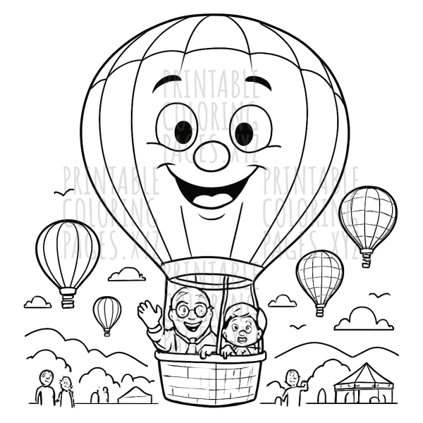 Soar Through a Vintage Hot Air Balloon Festival Adventure