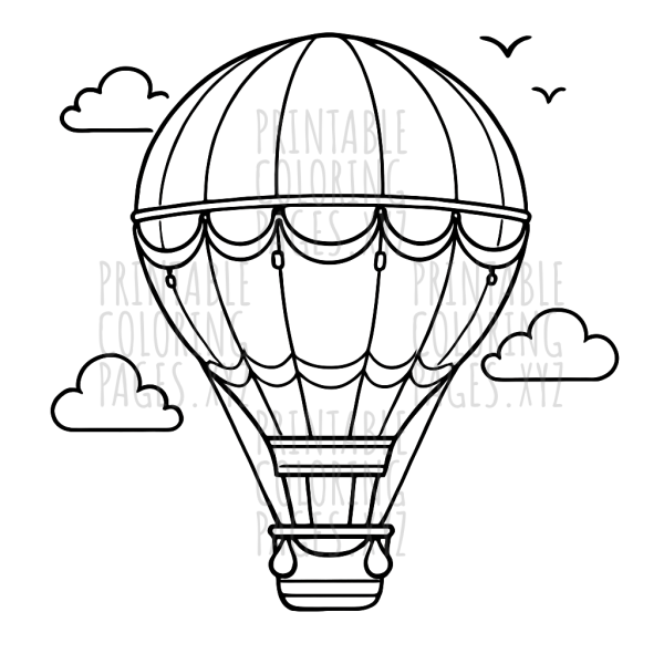 Soaring Vintage Hot Air Balloons Adventure