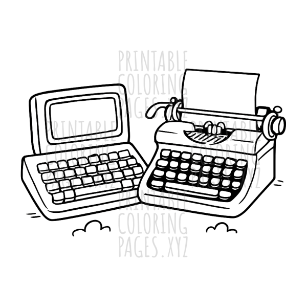 Classic Vintage Keyboard Adventure