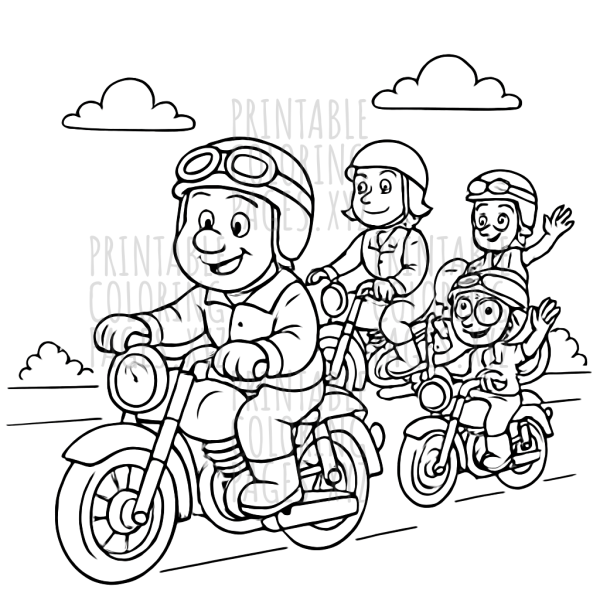 Vintage Motorcycle Parade Adventure