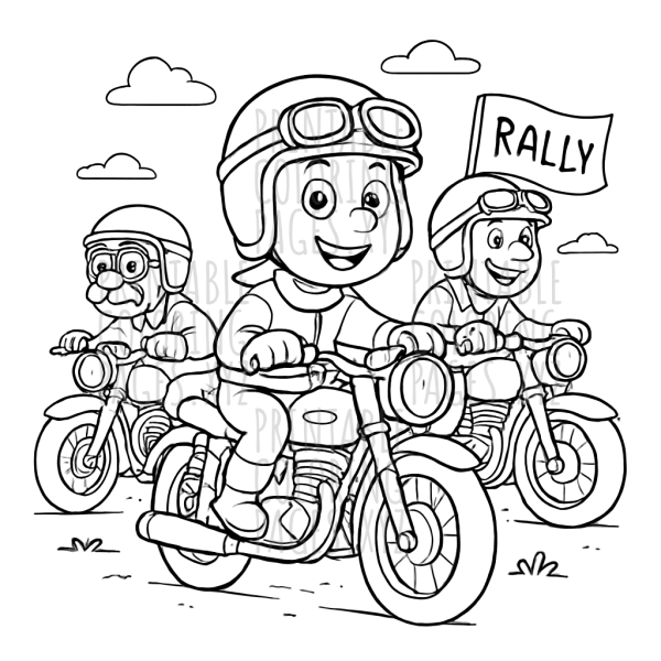 Classic Thrills of Vintage Motorcycle Rally