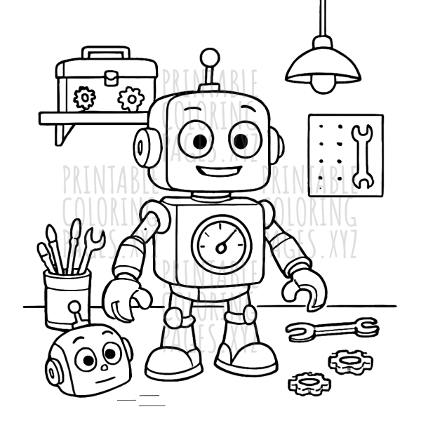 Retro Robotic Workshop Adventures