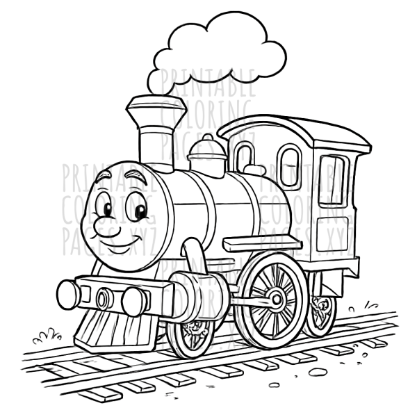 Classic Vintage Steam Locomotive Adventure