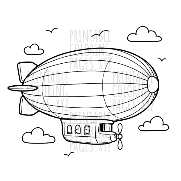 Soaring High: Vintage Zeppelin Airship Adventure