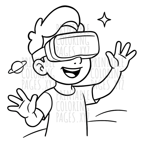 Virtual Reality Adventure Scene