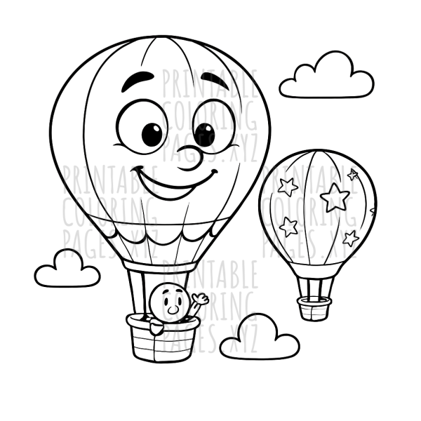 Soaring Dreams with Whimsical Hot Air Balloons