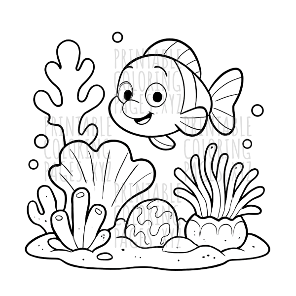 Magical Underwater Coral Reef Adventure