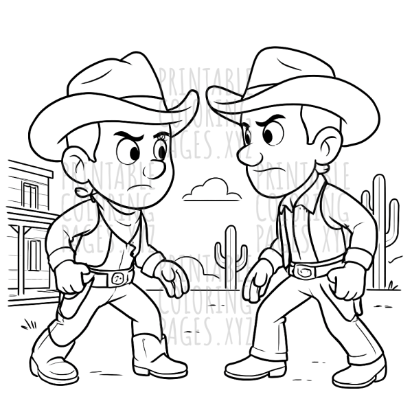 Wild West Cowboy Showdown Adventure