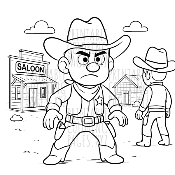 Wild West Cowboy Standoff Adventure