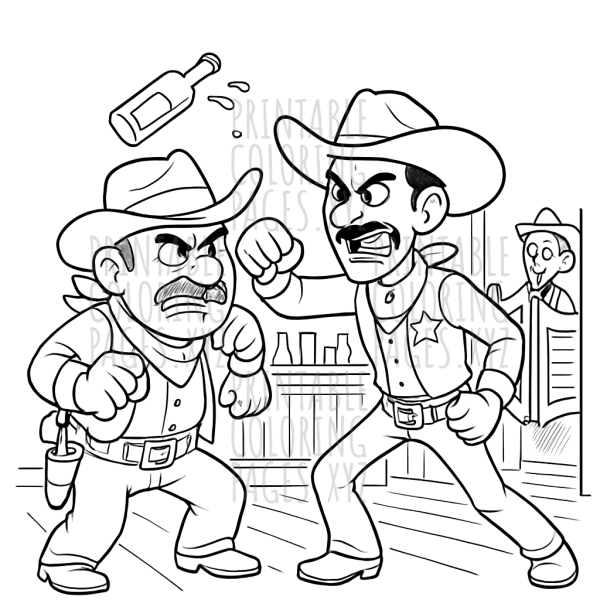 Wild West Saloon Showdown Adventure