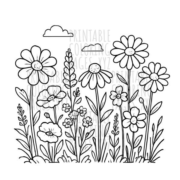 Blooming Wildflower Garden Adventure