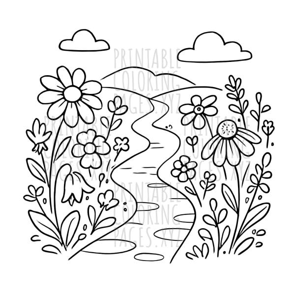 Stroll Along the Wildflower Garden Path