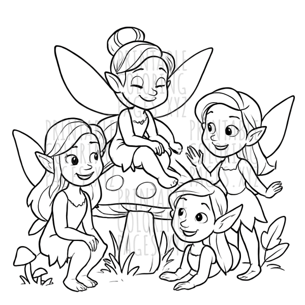 Magical Woodland Fairies Gathering Adventure