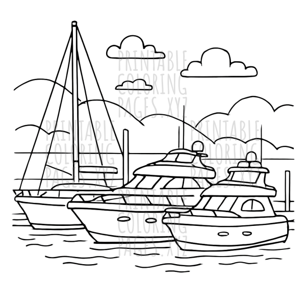 Sail Away on a Sunny Marina Adventure