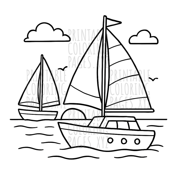 Sunset Sailboats Adventure